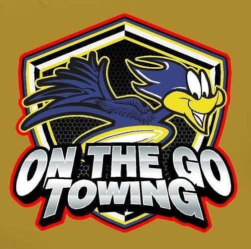 On The Go Towing road runner logo